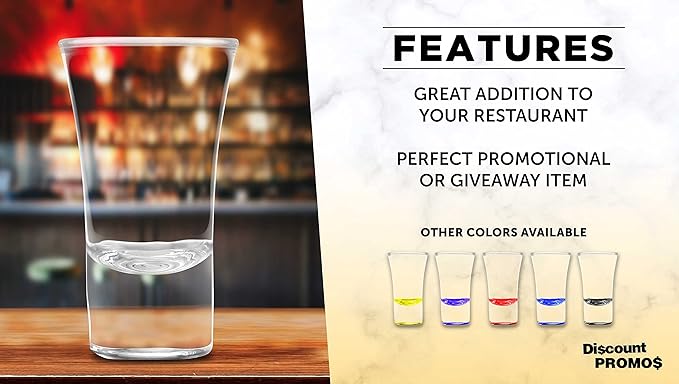 DISCOUNT PROMOS 2 oz. Lord Shooter Etched Shot Glasses, 10 pack, 21st Birthday - Image 2