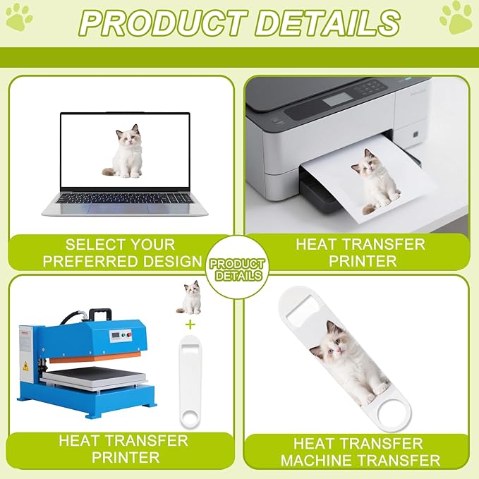 25 Pcs Sublimation Bottle Opener Personalized Blanks Flat Beer Bottle Opener - Image 4