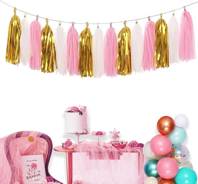 Paper Tassel Garland Banner - Image 3