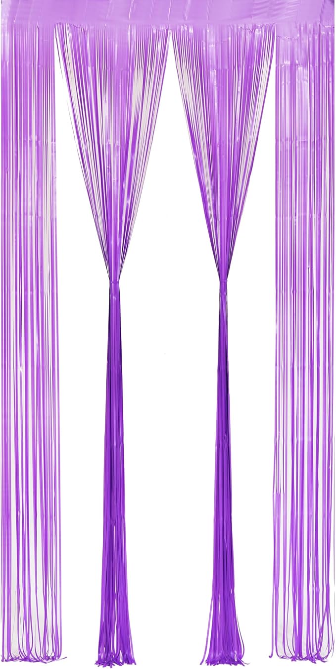 BRAVESHINE Tinsel Photo Backdrop Curtains - Image 9