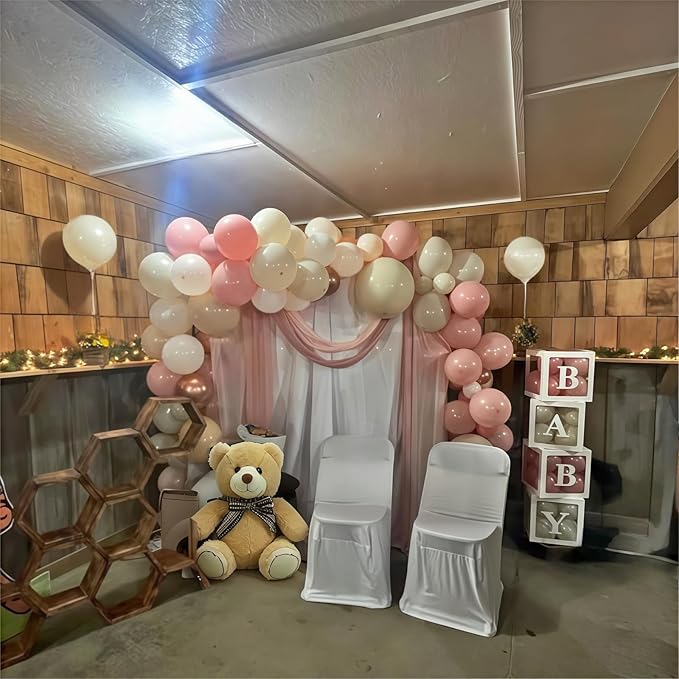 Nude Dusty Pink Balloons Set - Image 4