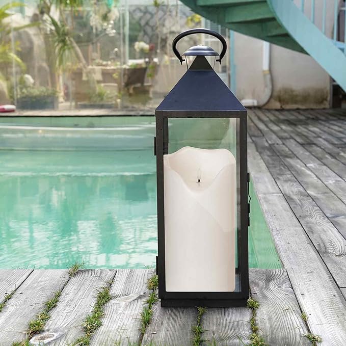 Homemory 6.3" x 12" Extra Large Outdoor Waterproof Candle - Image 7
