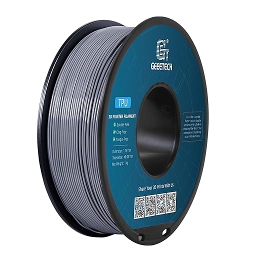 Geeetech TPU Filament 1.75mm, Shore 95A Flexible 3D Printer Filament - Image 7