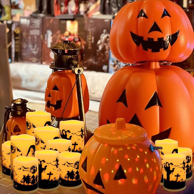 12-Pack Waterproof Flameless LED Candles - Image 6