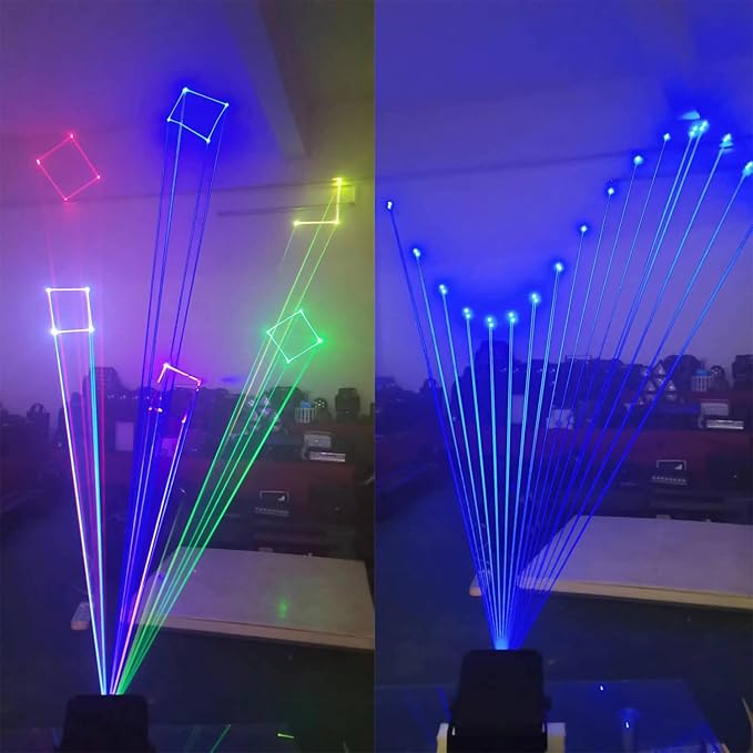 JUNMAN 2W 2000mw RGB Full Color Animation Stage Effect Light DJ Disco Stage - Image 4