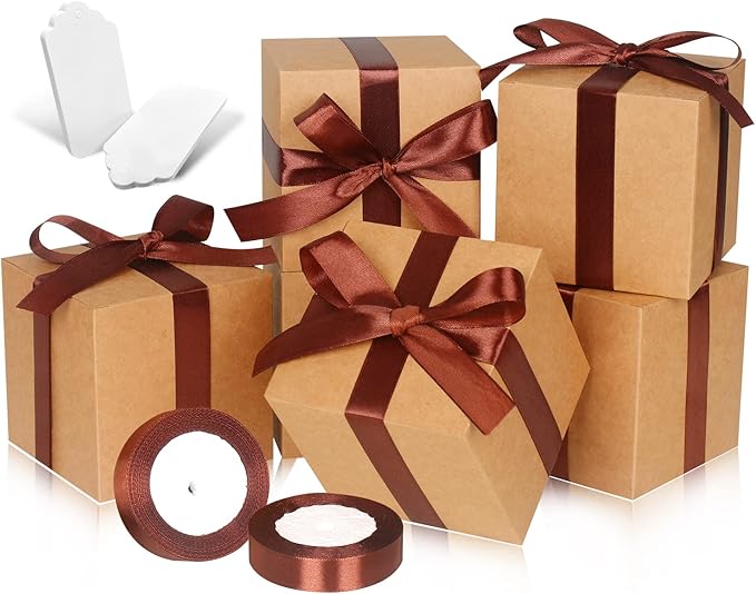 100 Pack Small Gift Boxes, Cupcake Boxes, Candy Boxes by DOYIDE
