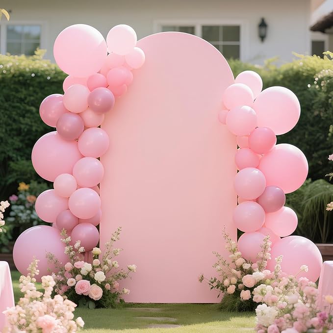 Ledido Wedding Arch Backdrop Cover 6FT Arch Covers Fitted Stretchy Spandex - Image 7