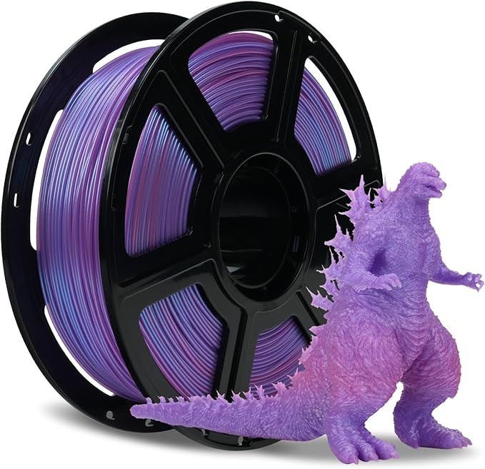 FLASHFORGE Chameleon Gradient Rapid PLA Filament Blue & Pink, High Flow Speedy by FLASHFORGE