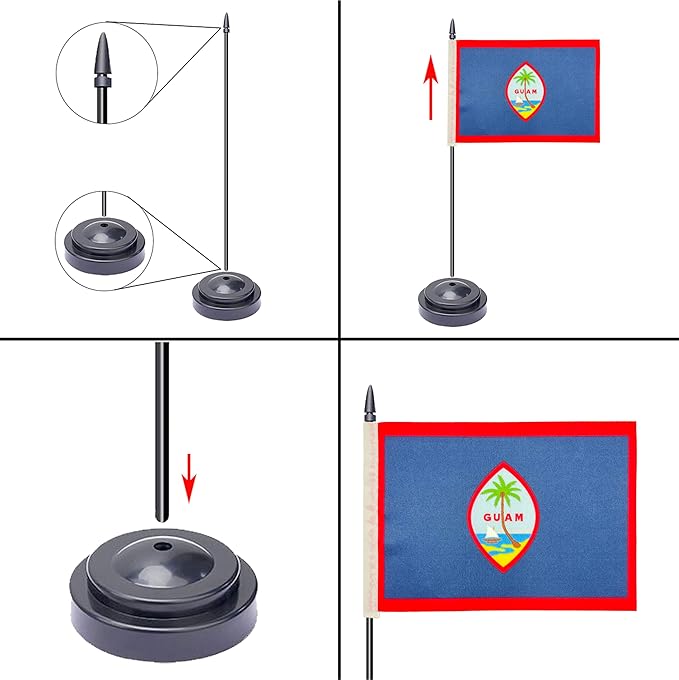 WXTWK 2 Pack Guam Flag - Image 3