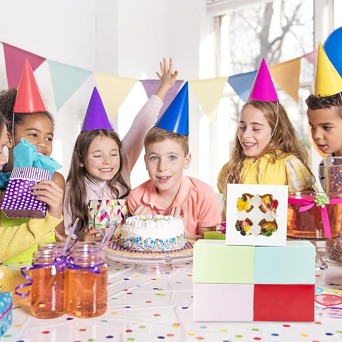 20 PCS 6.5 x 6.5 x 4 inch Paper, Cupcake Boxes - Image 4