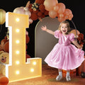 imprsv 3FT Block Marquee Letters Light Up Letters by Letsmakeitimpressive