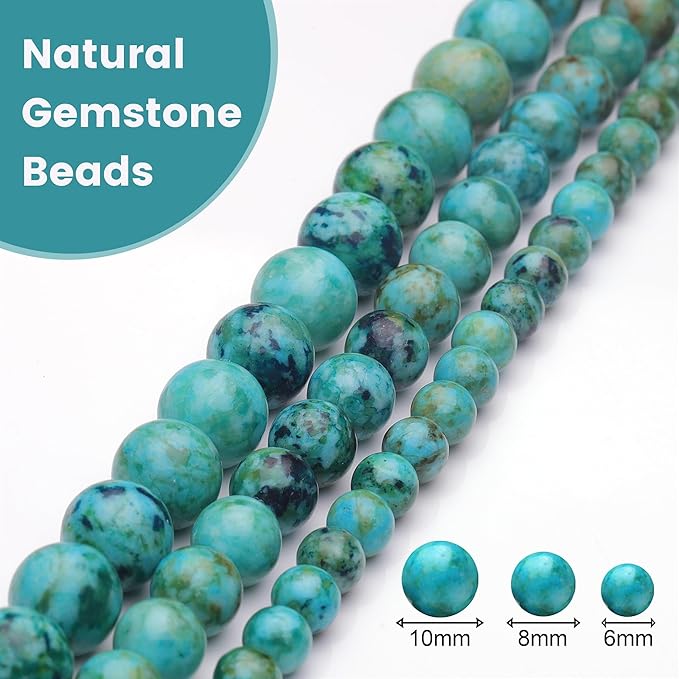 8mm Natural Stone Beads for Jewelry Making - Image 4