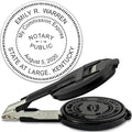 MaxMark Insert Only for Notary Seal Round Embosser for Kentucky State by Maxmark
