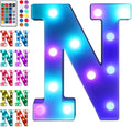 Foaky Colorful LED Letter Lights by Foaky