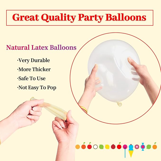 110pcs Clear Balloons, Transparent Balloon - Image 4