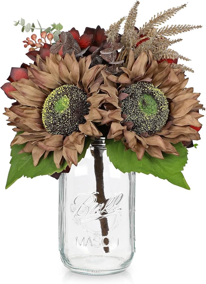 Silk Sunflowers Artificial Flowers - Image 8
