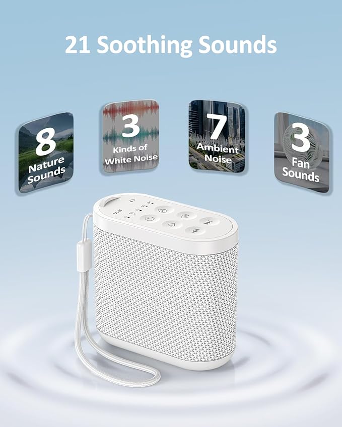 Portable Travel Sound Machine for Adults, Baby Sleeping - Image 5
