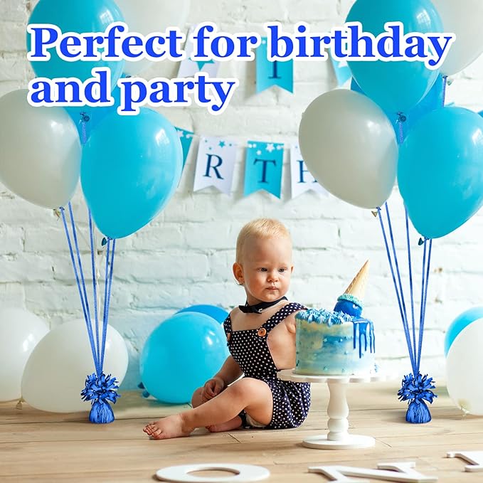 24 Pcs Balloon Weights Metallic Anchor Balloon Holder - Image 5