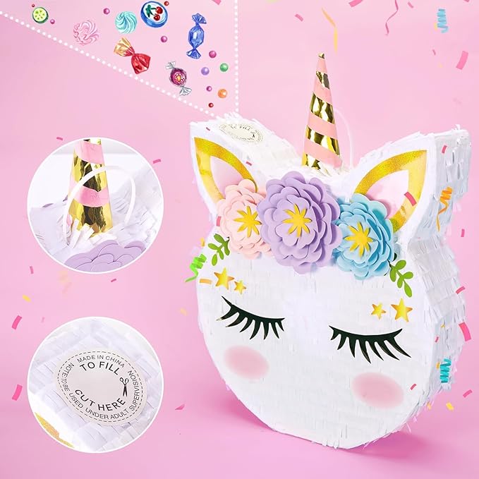 WERNNSAI Unicorn Piñata - Image 3