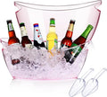 Ice Bucket 2 PCS, Acrylic Ice Buckets by Tchrules