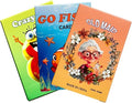 Card Games for Kids, Old Maid, Go Fish and Crazy 8's, 3 Decks, Fun Family by Uniarmoire