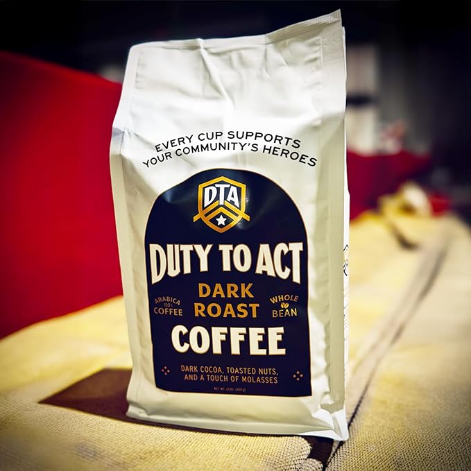 Duty to Act Medium Roast Whole Bean Coffee, 2 lbs - Image 8