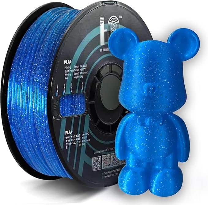 Glitter PLA Filament, Twinkling 3D Printer Filament, PLA Filament 1.75mm - Image 7