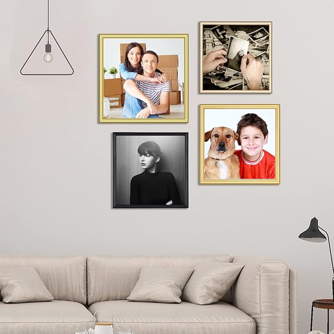 5x5 Picture Frames Gold - Image 6