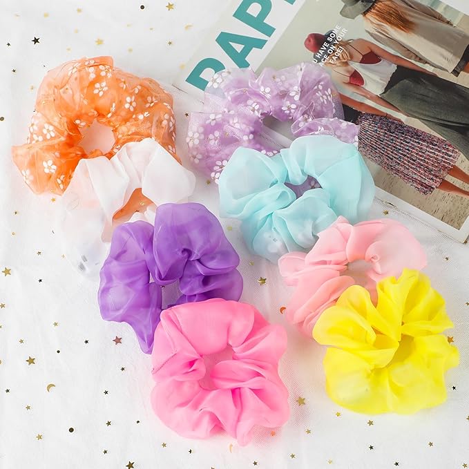 8 Pcs LED Scrunchies for Women - Image 6