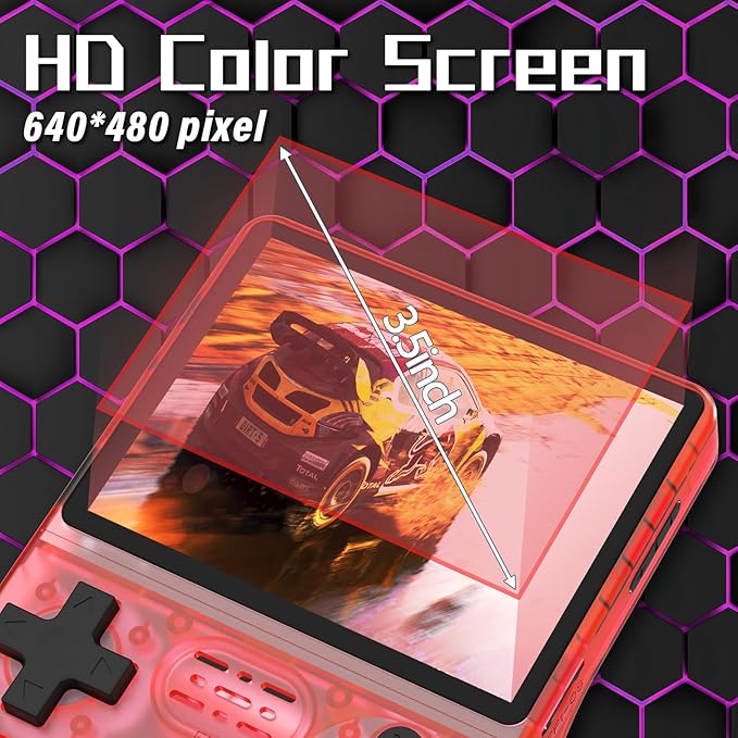 FVBADE R40S PRO Handheld Game Console 3.5 inch IPS Screen Mini Retro Console - Image 2