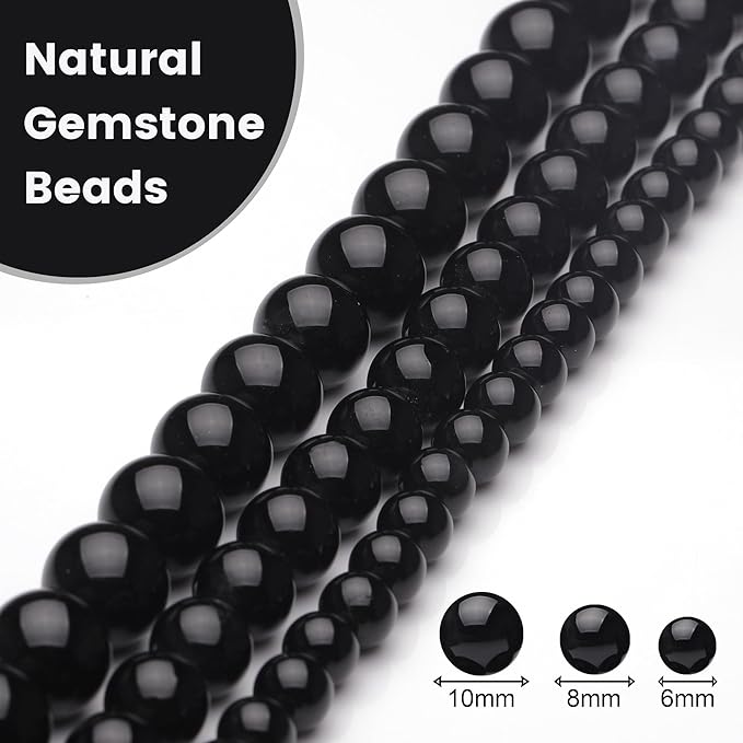 10mm Natural Stone Beads for Jewelry Making - Image 3