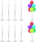 JOYYPOP 8 Sets 28 Inch Balloon Stand Kit, Balloon Holder Stickers Table by JOYYPOP