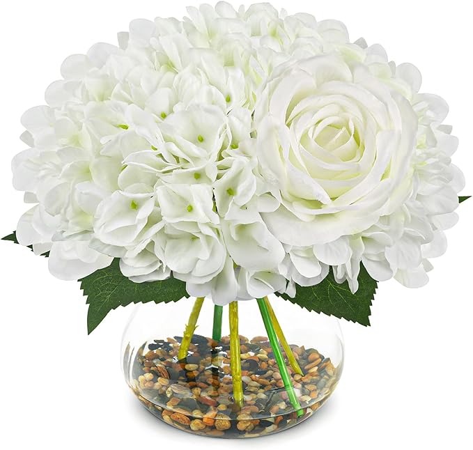 N&T NIETING Artificial Hydrangea Flowers by NTNIETING