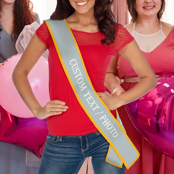 Custom Sash, Personalized Birthday Sash - Image 8
