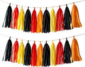 Fire Truck Tissue Tassel Garland by AimtoHome