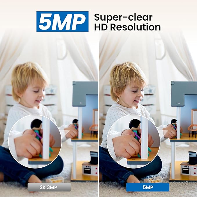 5MP Security Camera Indoor-5G/2.4G Dual WiFi Cameras - Image 3