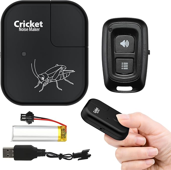 Cricket Noise Maker Prank with Remote Control, Hidden Prank Noise Maker by Unknown