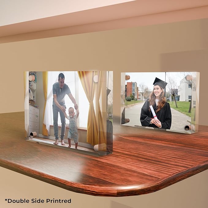 EGD Custom Double Sided Acrylic Photo Display | Romantic Photo Display - Image 4