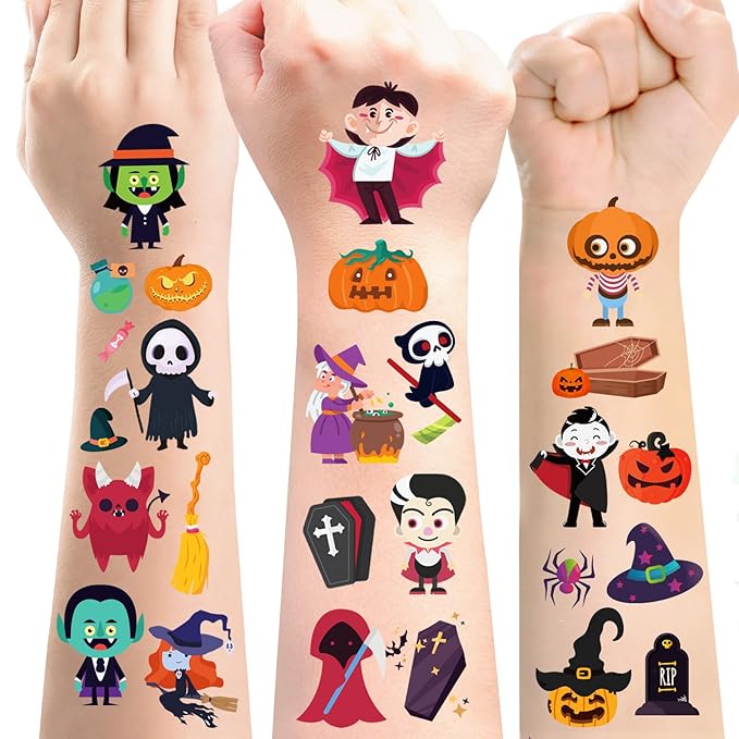 Halloween Temporary Tattoo for Kids by Unknown