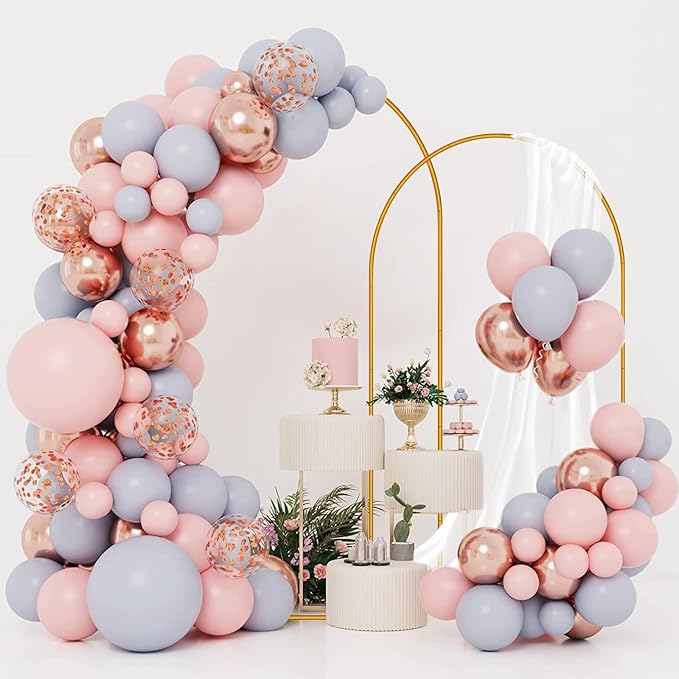3 Pack Arch Backdrop Stand, Easy Assembly Backdrop Arch, Balloon Arch Stand - Image 2