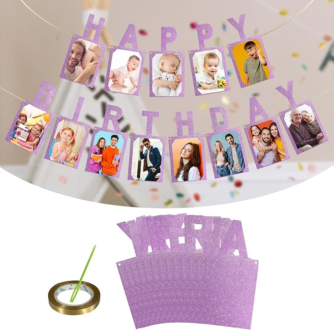 Birthday Photo Banner, Suitable by AVlovasd