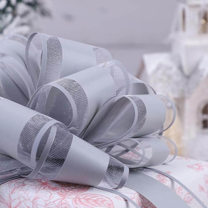 6Pcs 6inch Pull Bow Gift Wrapping, Pull Bow - Image 4