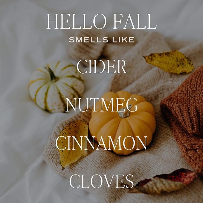 Sweet Water Decor Hello Fall Candle - Image 4