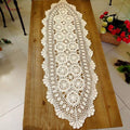 Cotton Handmade Crochet lace Table Runners Oval Tablecloth Doilies Doily Table by Unknown