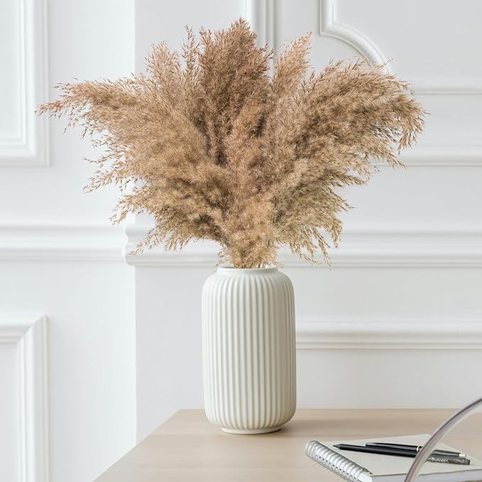 30-inch Tall Nature Pampas Grass Bouquet Decor - Image 4
