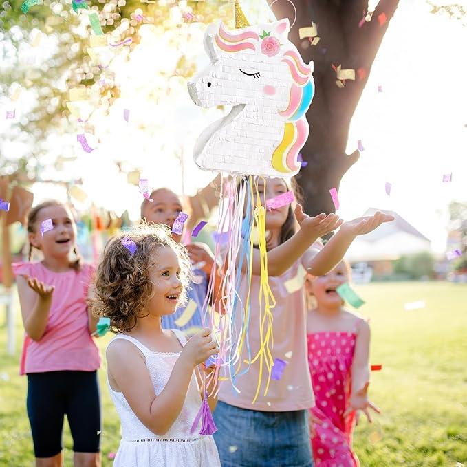 WERNNSAI Foldable Unicorn Piñata - Image 7