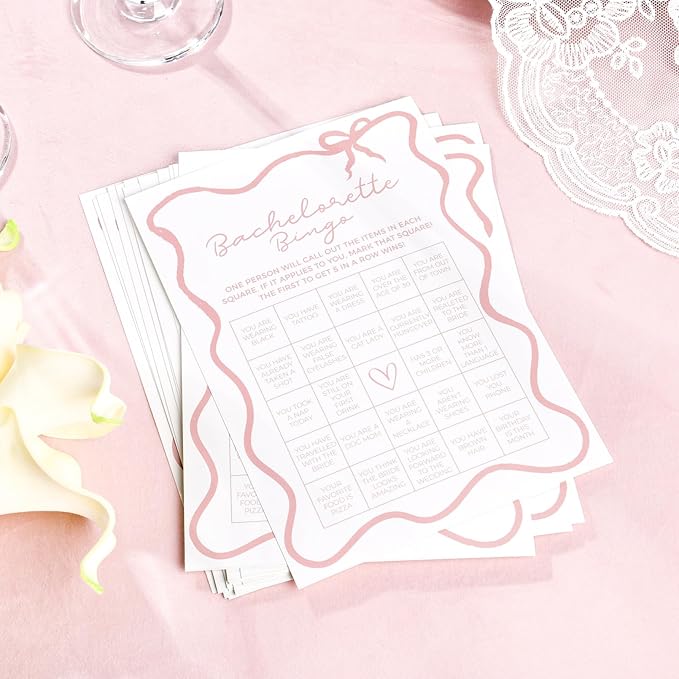 DEEKA 30 PCS Bridal Shower Games Card - Image 3