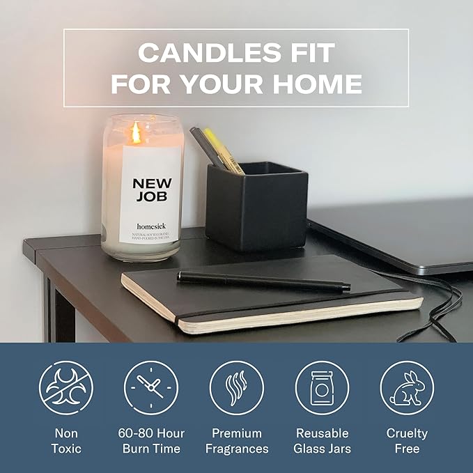 Homesick New Job Scented Candle - Image 5