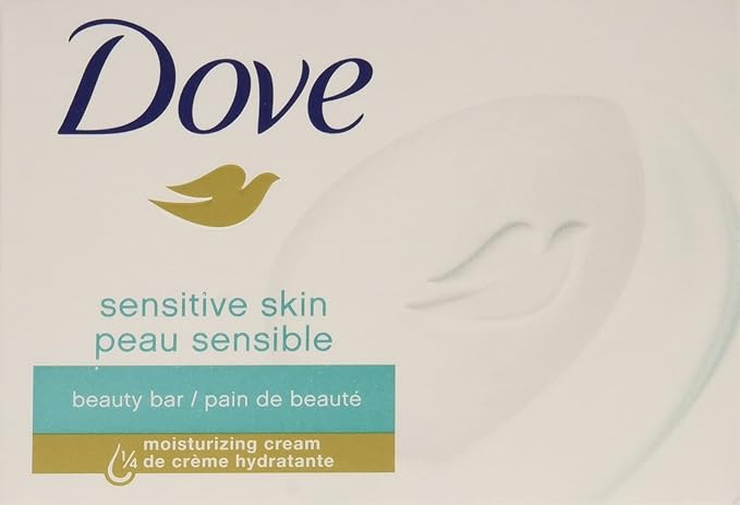 Dove Sensitive Skin Bath Bars Unscented by Dove