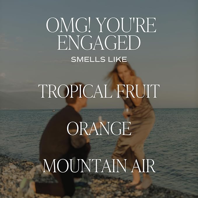 Sweet Water Decor OMG, You're Engaged! Candle - Image 3